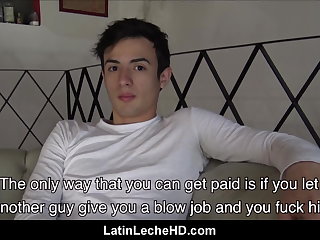 Latin Amateur Latino Boy Brings Straight Friend Fuck For Cash POV