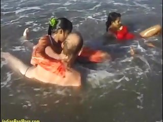 Bangladeshi indian sex orgy on the beach